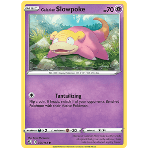 Galarian Slowpoke 054/163 - Battle Styles - Pokemon - TCGroupAU