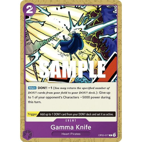 Gamma Knife OP05-077 C - One Piece Card Game Awakening of the New Era - TCGroupAU