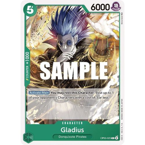 Gladius OP05-025 C - One Piece Card Game Awakening of the New Era - TCGroupAU