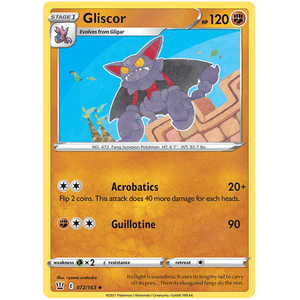 Gliscor 072/163 - Battle Styles - Pokemon - TCGroupAU