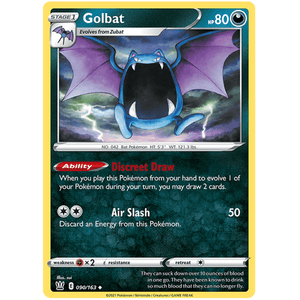 Golbat 090/163 - Battle Styles - Pokemon - TCGroupAU