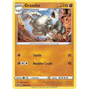Graveler (068/159) - Crown Zenith - Pokemon - TCGroupAU
