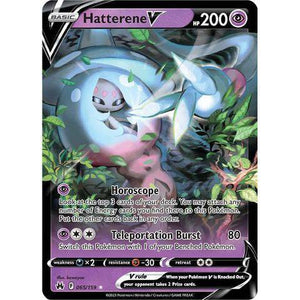 Hatterene V (065/159) - Crown Zenith - Pokemon - TCGroupAU