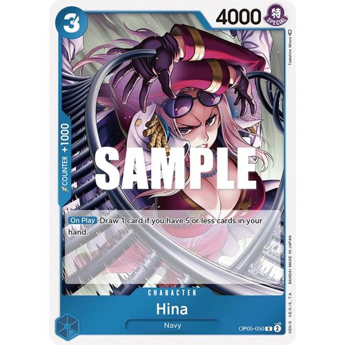 Hina OP05-050 R (Foil) - One Piece Card Game Awakening of the New Era - TCGroupAU