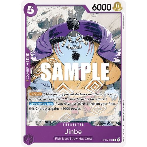 Jinbe OP05-066 C - One Piece Card Game Awakening of the New Era - TCGroupAU