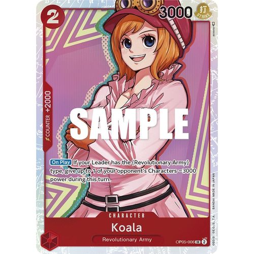 Koala OP05-006 SR (Foil) - One Piece Card Game Awakening of the New Era - TCGroupAU