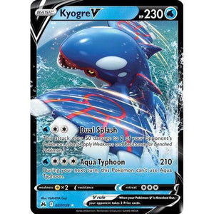 Kyogre V (037/159) - Crown Zenith - Pokemon - TCGroupAU
