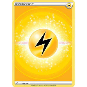 Lightning Energy (155/159) (Texture Full Art) - Crown Zenith - Pokemon - TCGroupAU