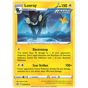 Luxray 048/163 - Battle Styles - Pokemon - TCGroupAU