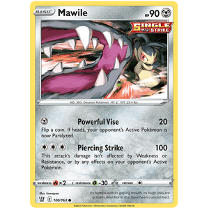 Mawile 100/163 - Battle Styles - Pokemon - TCGroupAU