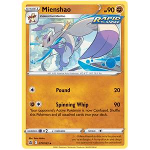 Mienshao 077/163 - Battle Styles - Pokemon - TCGroupAU