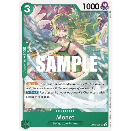 Monet OP05-036 UC - One Piece Card Game Awakening of the New Era - TCGroupAU
