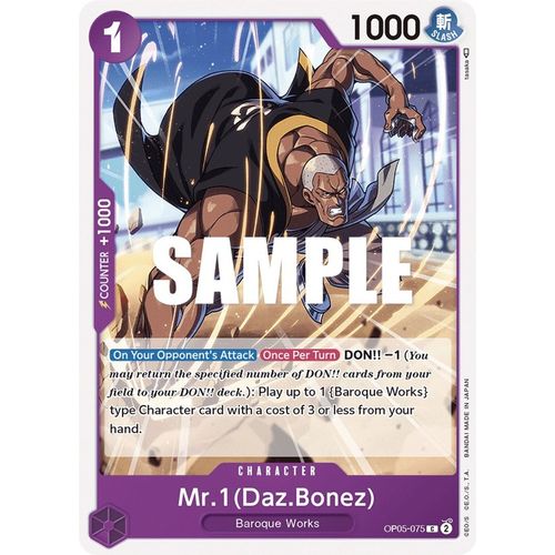 Mr. 1 (Daz.Bonez) OP05-075 C - One Piece Card Game Awakening of the New Era - TCGroupAU