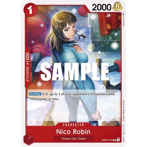 Nico Robin OP05-010 UC - One Piece Card Game Awakening of the New Era - TCGroupAU