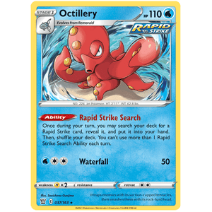 Octillery 037/163 - Battle Styles - Pokemon Theme Deck Exclusive - TCGroupAU