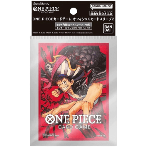 One Piece Card Game - Official Deck Vol. 2 Monkey Luffy Sleeves - TCGroupAU