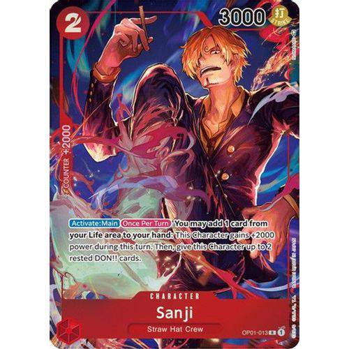 OP01-013R Sanji (Alternate Art) (Foil) - TCGroupAU