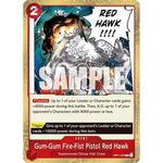 OP01-026R Gum-Gum Fire-Fist Pistol Red Hawk (Foil) - TCGroupAU