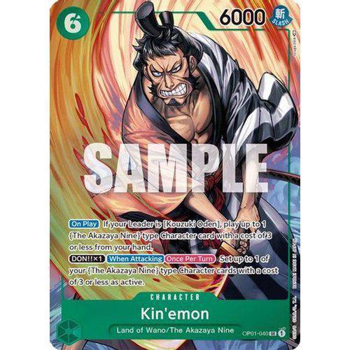OP01-040SR Kin'emon (Alternate Art) (Foil) - TCGroupAU