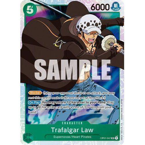 OP01-047SR Trafalgar Law (Foil) - TCGroupAU