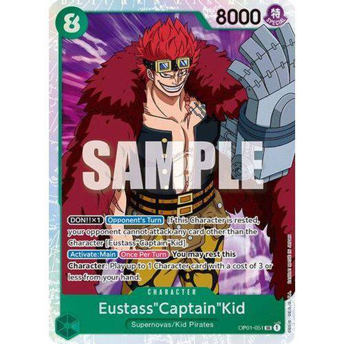 OP01-051SR Eustass"Captain"Kid (Foil) - TCGroupAU