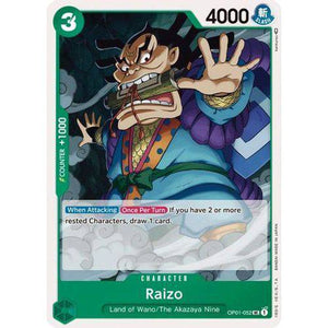 OP01-052UC Raizo - TCGroupAU
