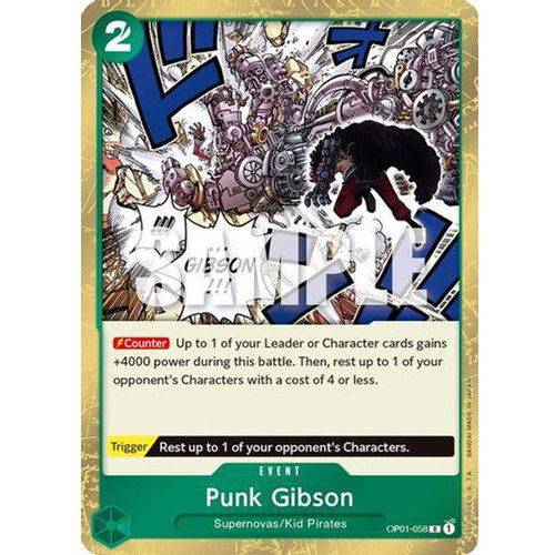 OP01-058R Punk Gibson (Foil) - TCGroupAU