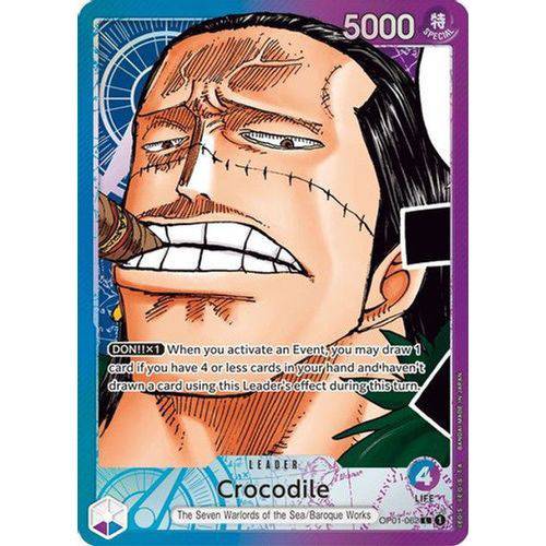 OP01-062L Crocodile (Alternate Art) (Foil) - TCGroupAU