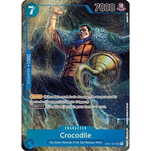 OP01-067SR Crocodile (Alternate Art) (Foil) - TCGroupAU