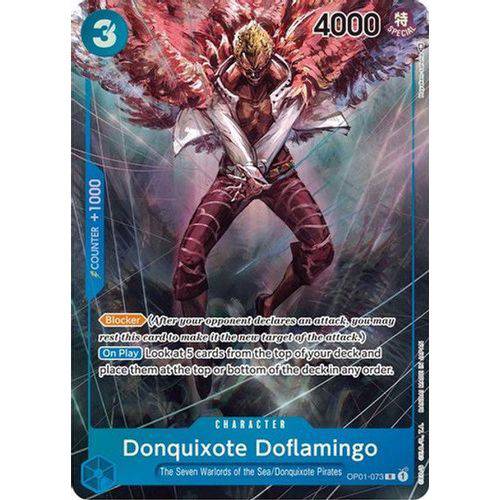 OP01-073R Donquixote Doflamingo (Alternate Art) (Foil) - TCGroupAU