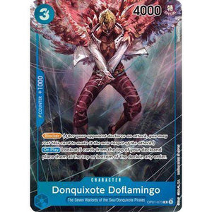 OP01-073R Donquixote Doflamingo (Alternate Art) (Foil) - TCGroupAU