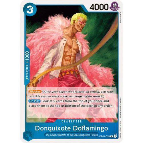 OP01-073R Donquixote Doflamingo (Foil) - TCGroupAU