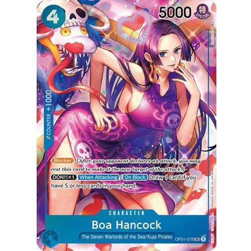 OP01-078SR Boa Hancock (Alternate Art) (Foil) - TCGroupAU