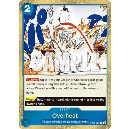 OP01-086R Overheat (Foil) - TCGroupAU