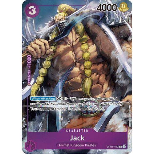 OP01-102R Jack (Alternate Art) (Foil) - TCGroupAU