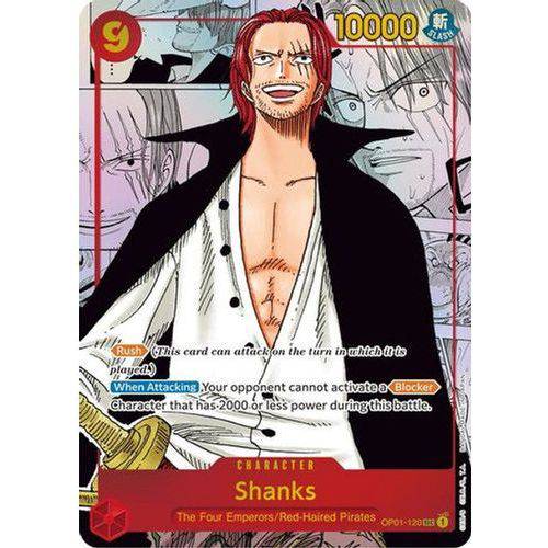 OP01-120SCR-M Shanks Manga Version (Alternate Art) (Foil) - TCGroupAU
