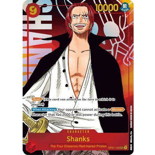 OP01-120SCR Shanks (Alternate Art) (Foil) - TCGroupAU