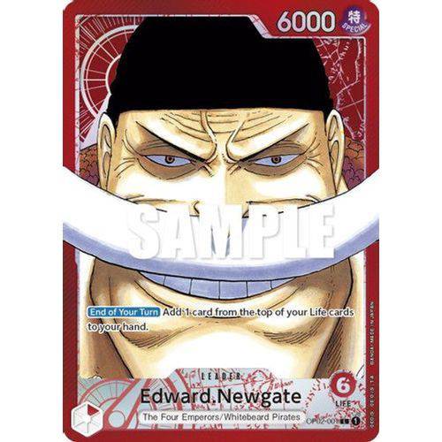 OP02-001L Edward.Newgate (Alternate Art) (Foil) - TCGroupAU