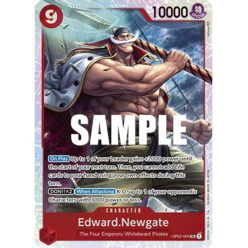 OP02-004SR Edward.Newgate (Foil) - TCGroupAU