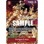 OP02-013SR Portgas.D.Ace (Alternate Art) (Foil) - TCGroupAU