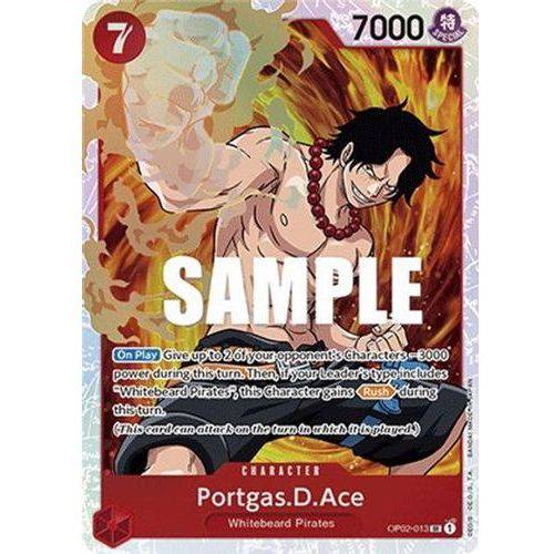 OP02-013SR Portgas.D.Ace (Foil) - TCGroupAU