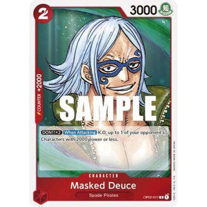 OP02-017R Masked Deuce (Foil) - TCGroupAU