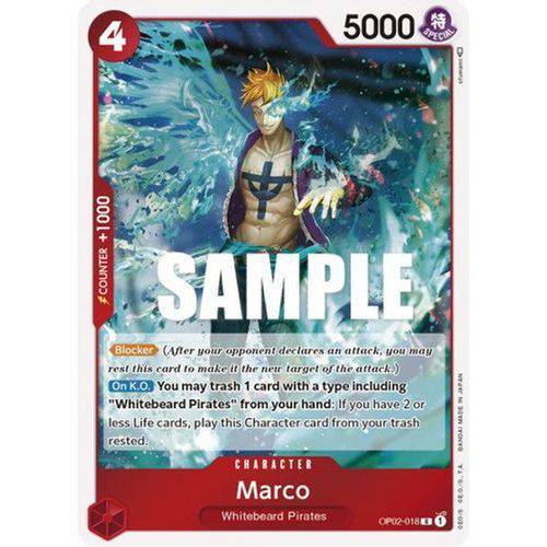OP02-018R Marco (Foil) - TCGroupAU