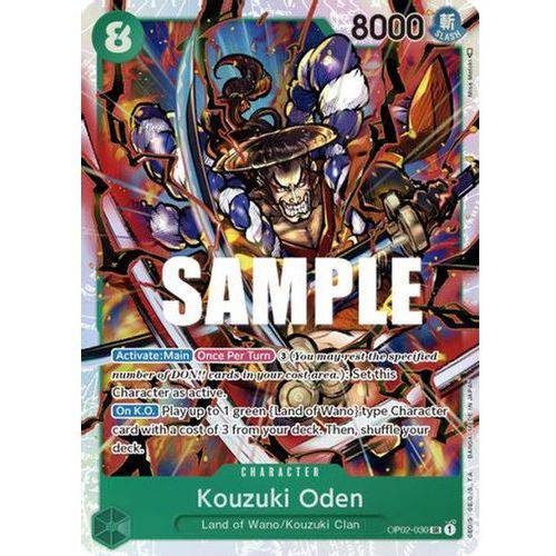 OP02-030SR Kouzuki Oden (Foil) - TCGroupAU
