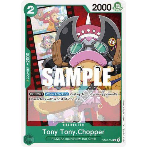 OP02-034UC Tony Tony.Chopper - TCGroupAU