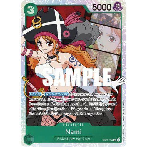 OP02-036SR Nami (Foil) - TCGroupAU