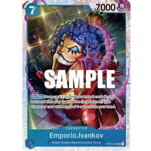 OP02-051SR Emporio.Ivankov (Foil) - TCGroupAU