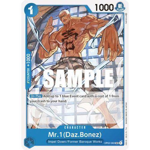 OP02-063UC Mr.1 (Daz.Bonez) - TCGroupAU