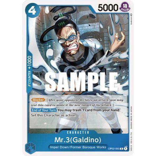 OP02-065R Mr.3 (Galdino) (Foil) - TCGroupAU