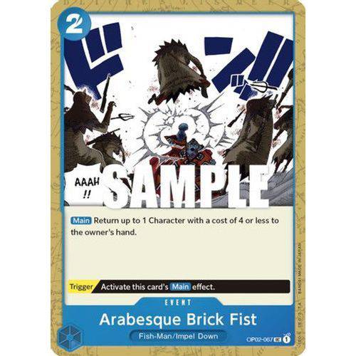 OP02-067UC Arabesque Brick Fist - TCGroupAU